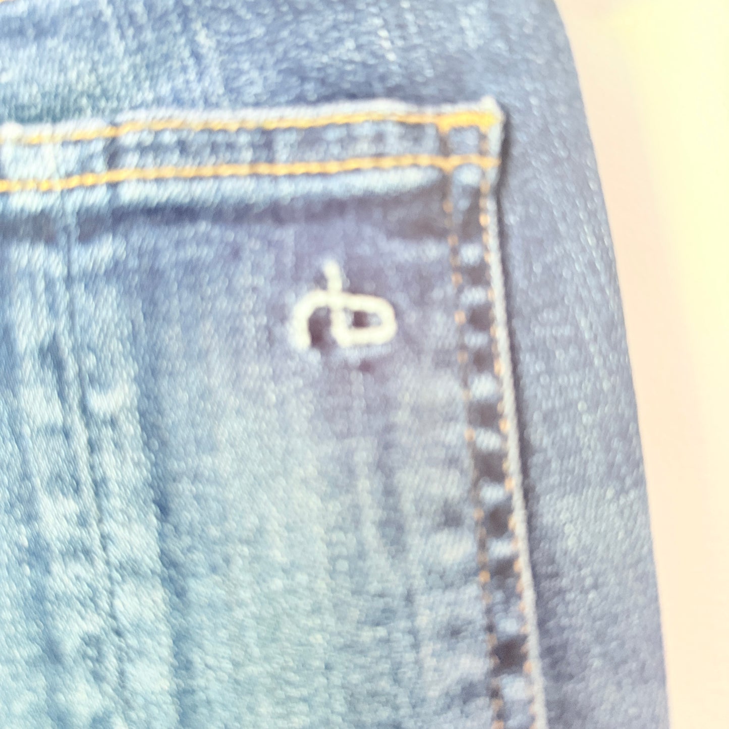 Rag & Bone Size 24 Skinny Blue Jeans