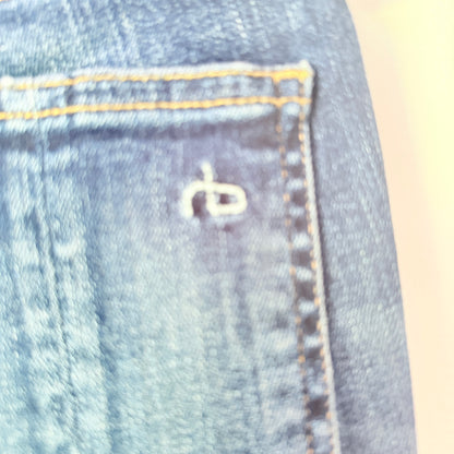 Rag & Bone Size 24 Skinny Blue Jeans