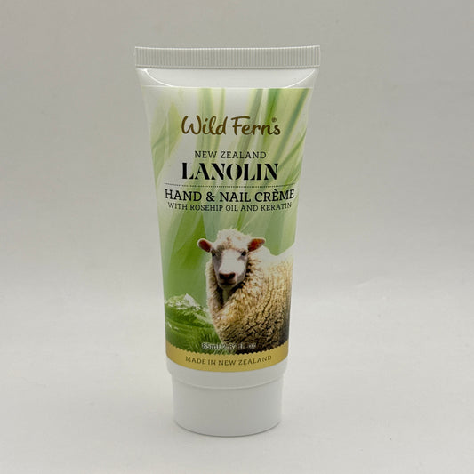 Wild Ferns Lanolin Hand & Nail Creme 85ml