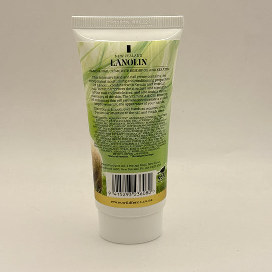 Wild Ferns Lanolin Hand & Nail Creme 85ml