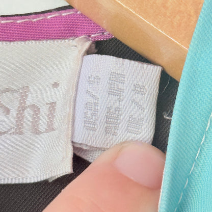 Shakuhachi Size 8 Zebra Colour Block Dress