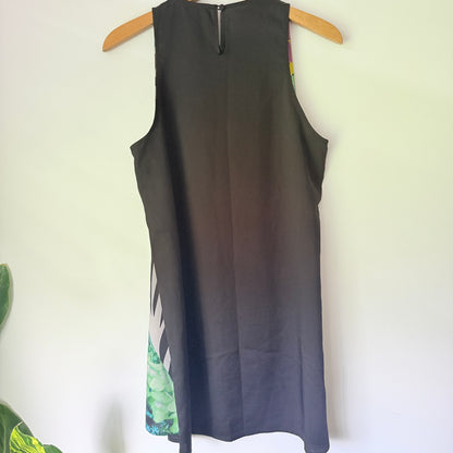 Shakuhachi Size 8 Zebra Colour Block Dress