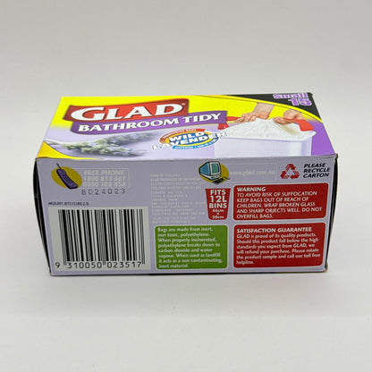Glad Bathroom Tidy Bags Small 15 pack