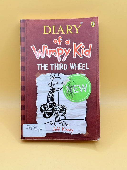 Diary of a Wimpy Kid: The Third Wheel by Jeff Kinney