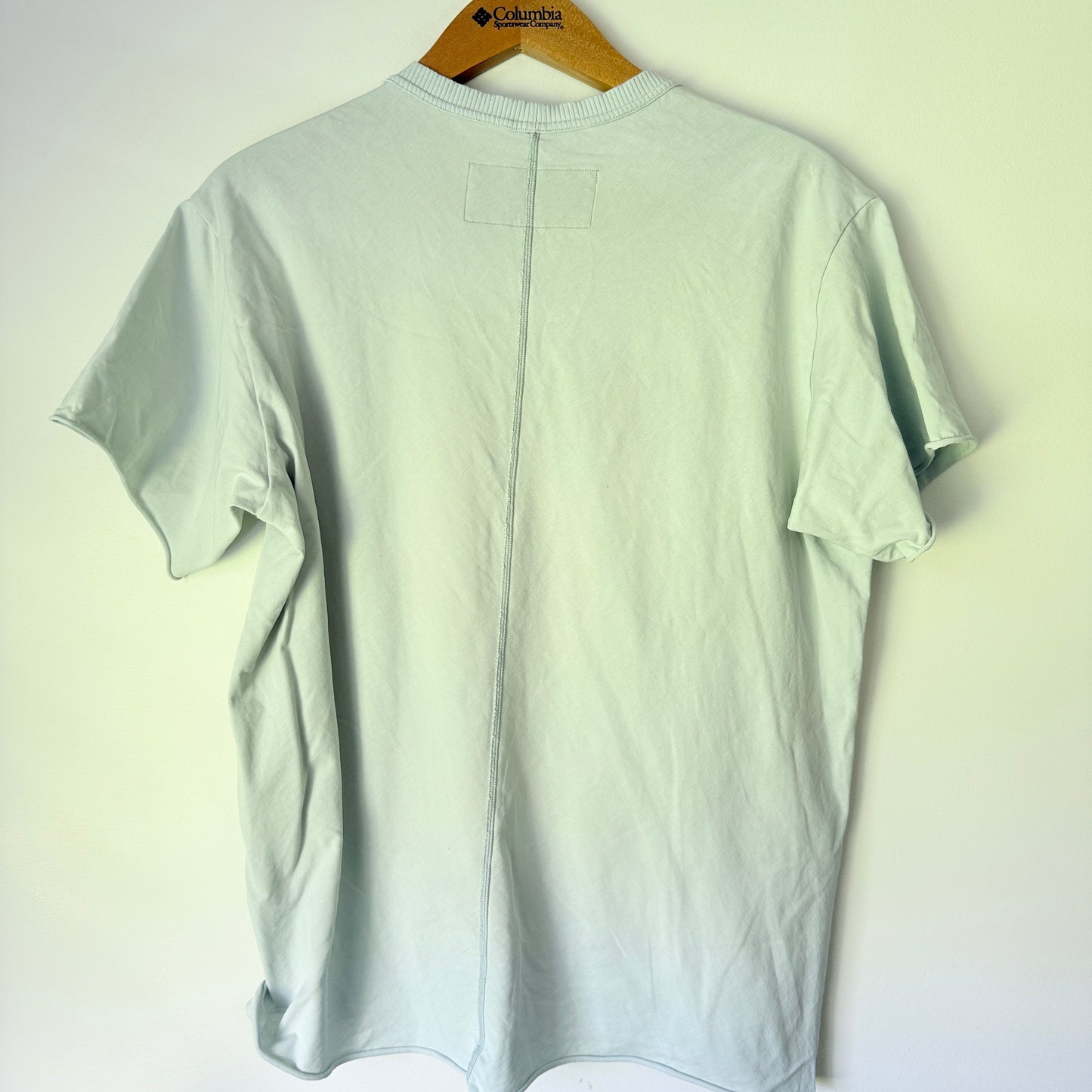 SMFK Size U/Arm 48cm Light Blue Cotton T-Shirt