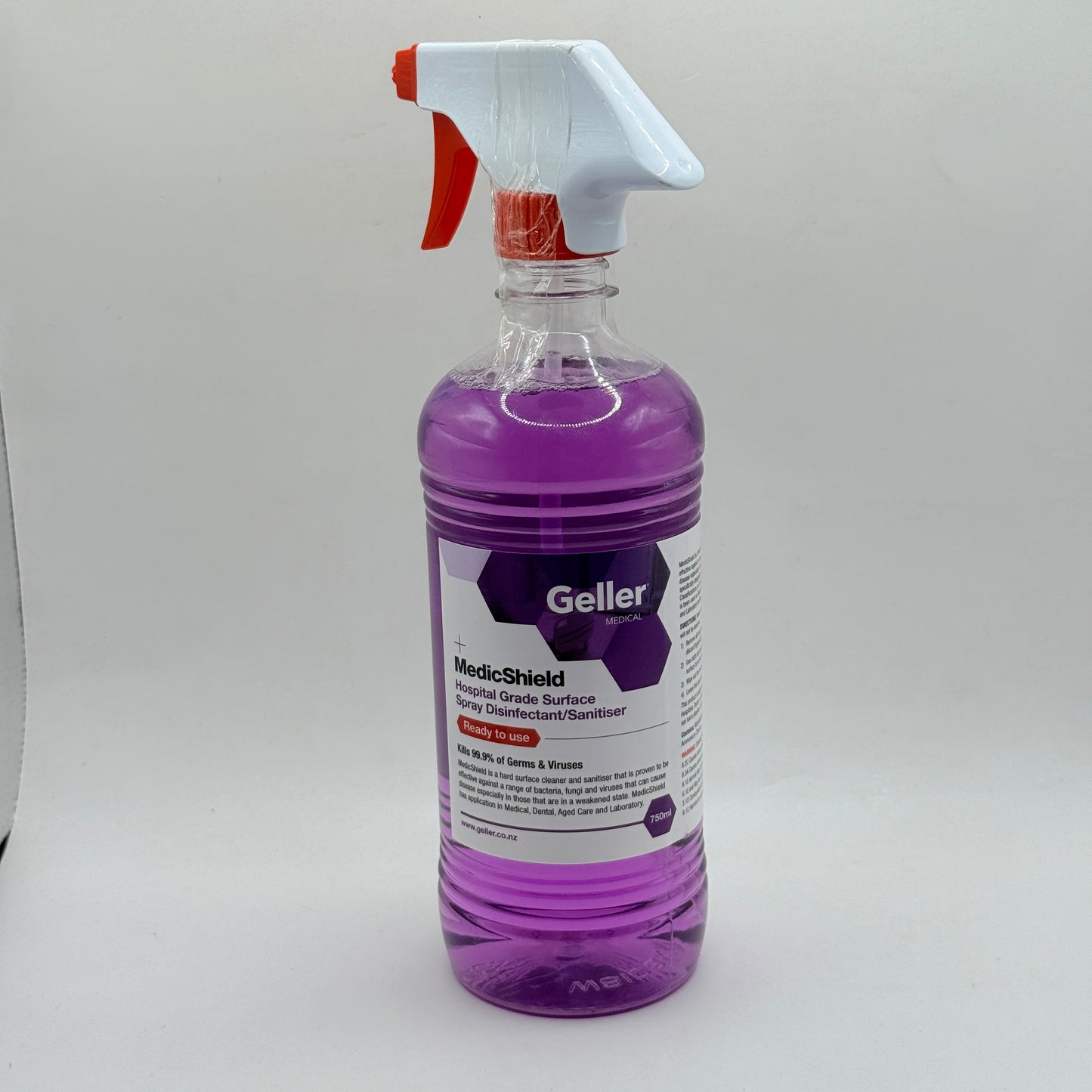 Geller MedicShield Hospital Grade Surface Disinfectant Spray 750ml