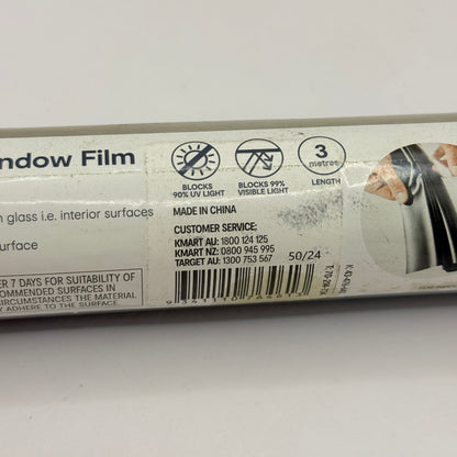 Anko Removable Blackout Window Film – 3m x 45cm