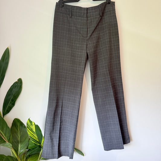 Ella J Size 12 Dark Plaid Dress Pants