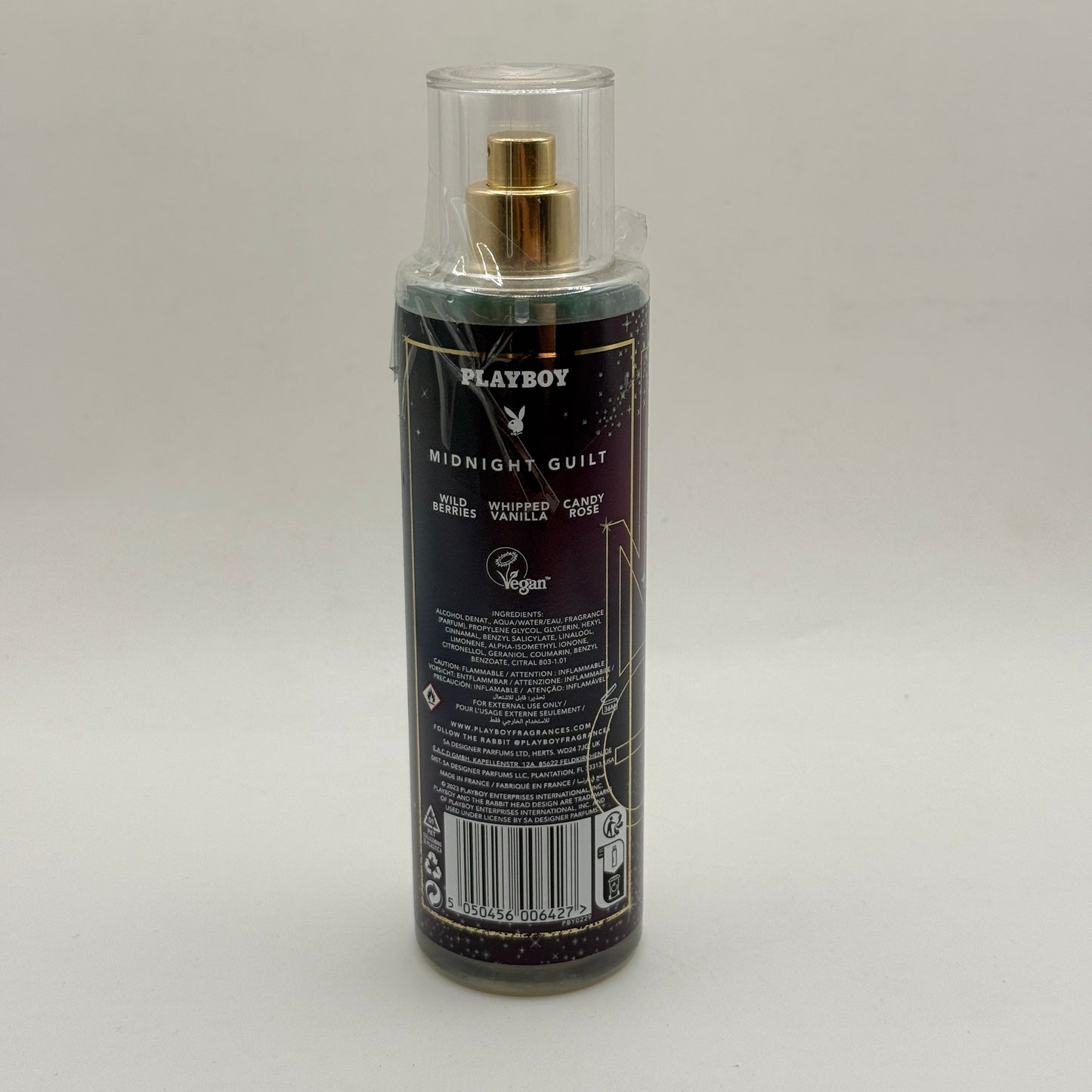 Playboy Midnight Guilt Fragrance Mist 250ml