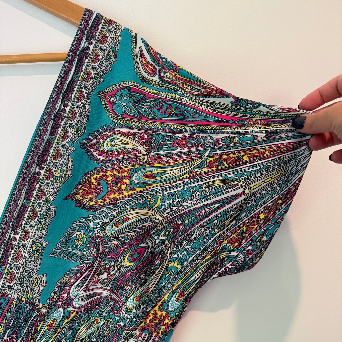 Brand Unknown Size U/Arm to U/Arm 49cm Bohemian-Style Kaftan Dress
