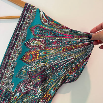 Brand Unknown Size U/Arm to U/Arm 49cm Bohemian-Style Kaftan Dress