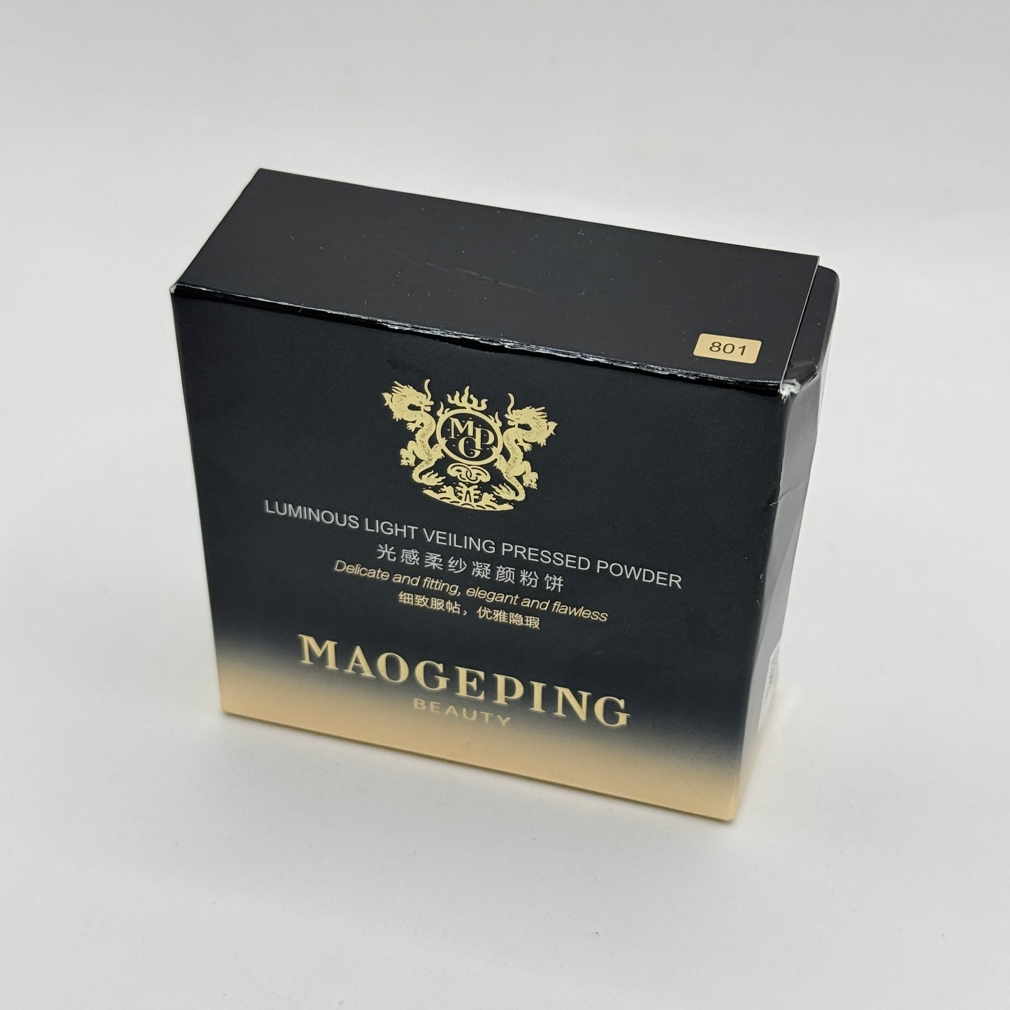 MAOGEPING Luminous Light Veiling Pressed Powder #801