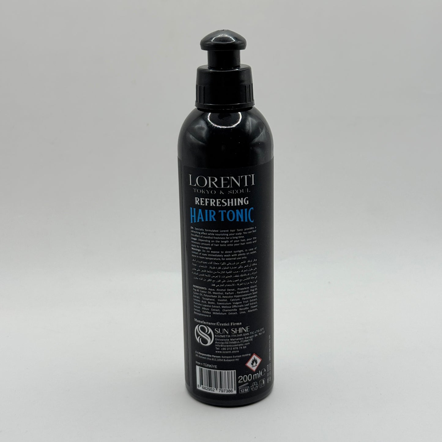 Lorenti Refreshing Hair Tonic Intense Cool 200ml