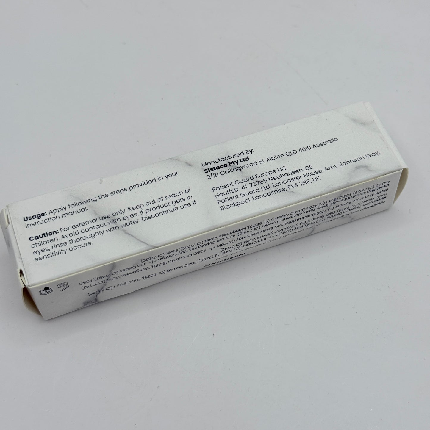 Sistaco Rainbow Hues Ampoule Nail Powder Set with Applicator