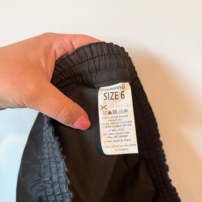 A Brand Size 6 Black Athletic & Casual Shorts