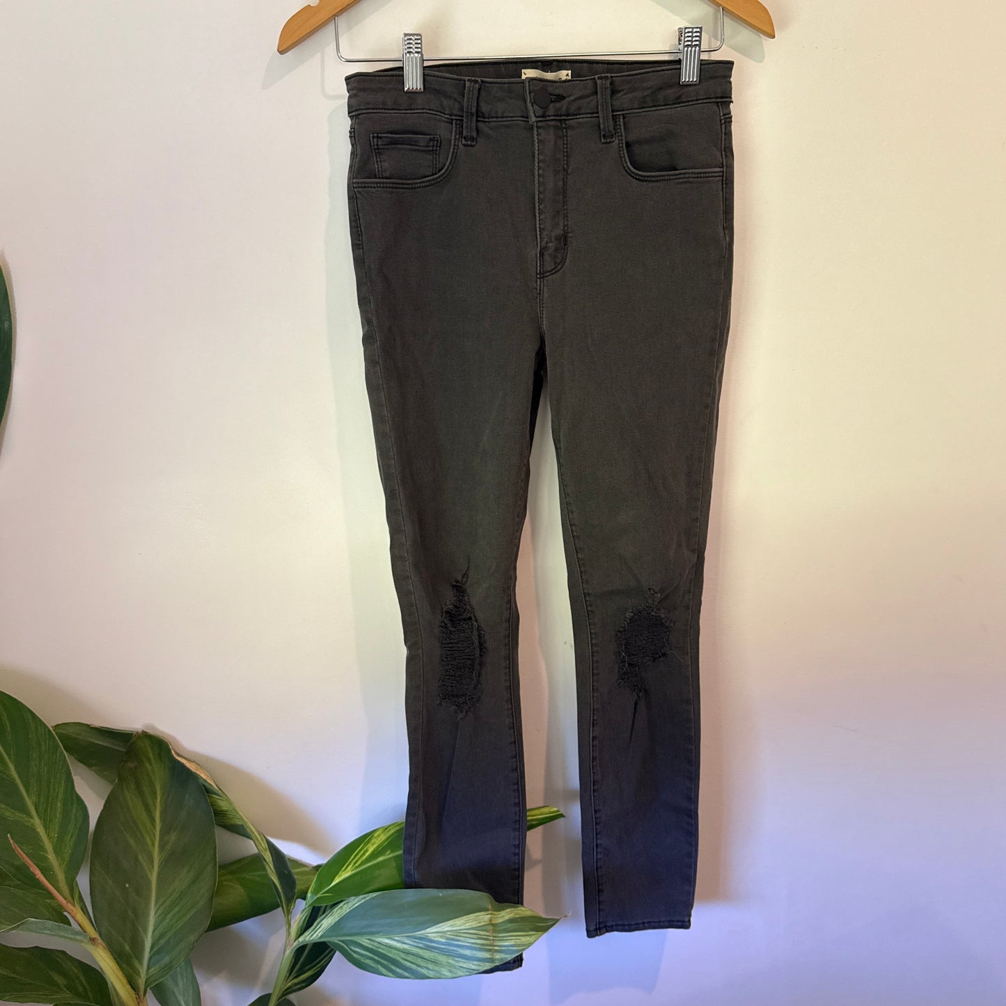 L'Agence Size 27 | Waist 74cm Slim-Fit Black Jeans