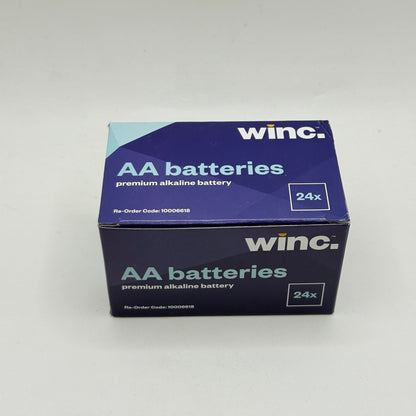 Winc AA Premium Alkaline Batteries – 24 Pack