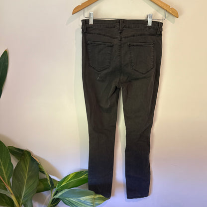 L'Agence Size 27 | Waist 74cm Slim-Fit Black Jeans
