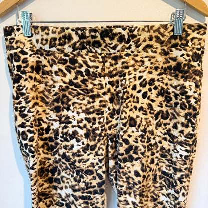 Thalia Size L/G Leopard Print Leggings
