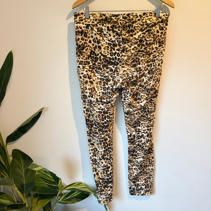 Thalia Size L/G Leopard Print Leggings