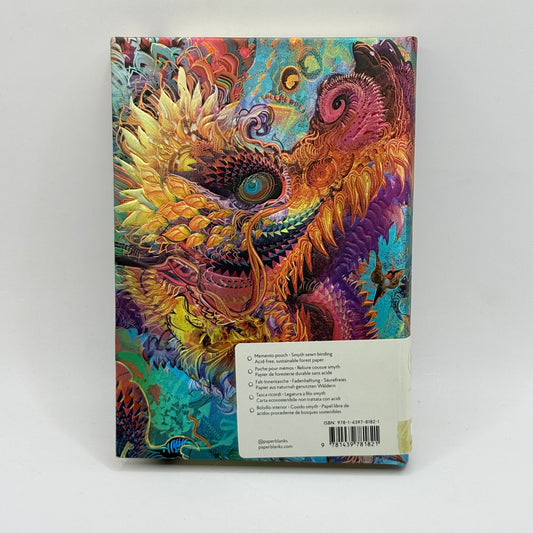 Paperblanks Humming Dragon Hardcover Unlined Journal