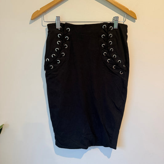 Supre Size M Black Pencil Skirt