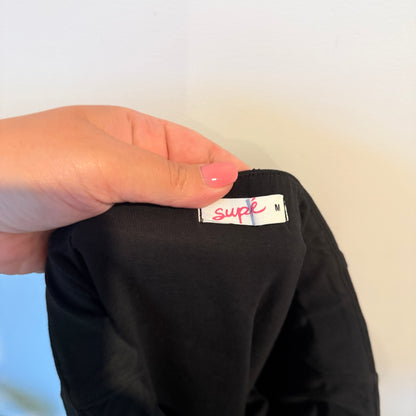 Supre Size M Black Pencil Skirt