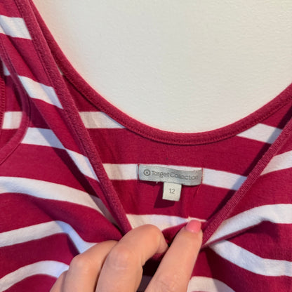 Target Size 12 Striped Tank Top