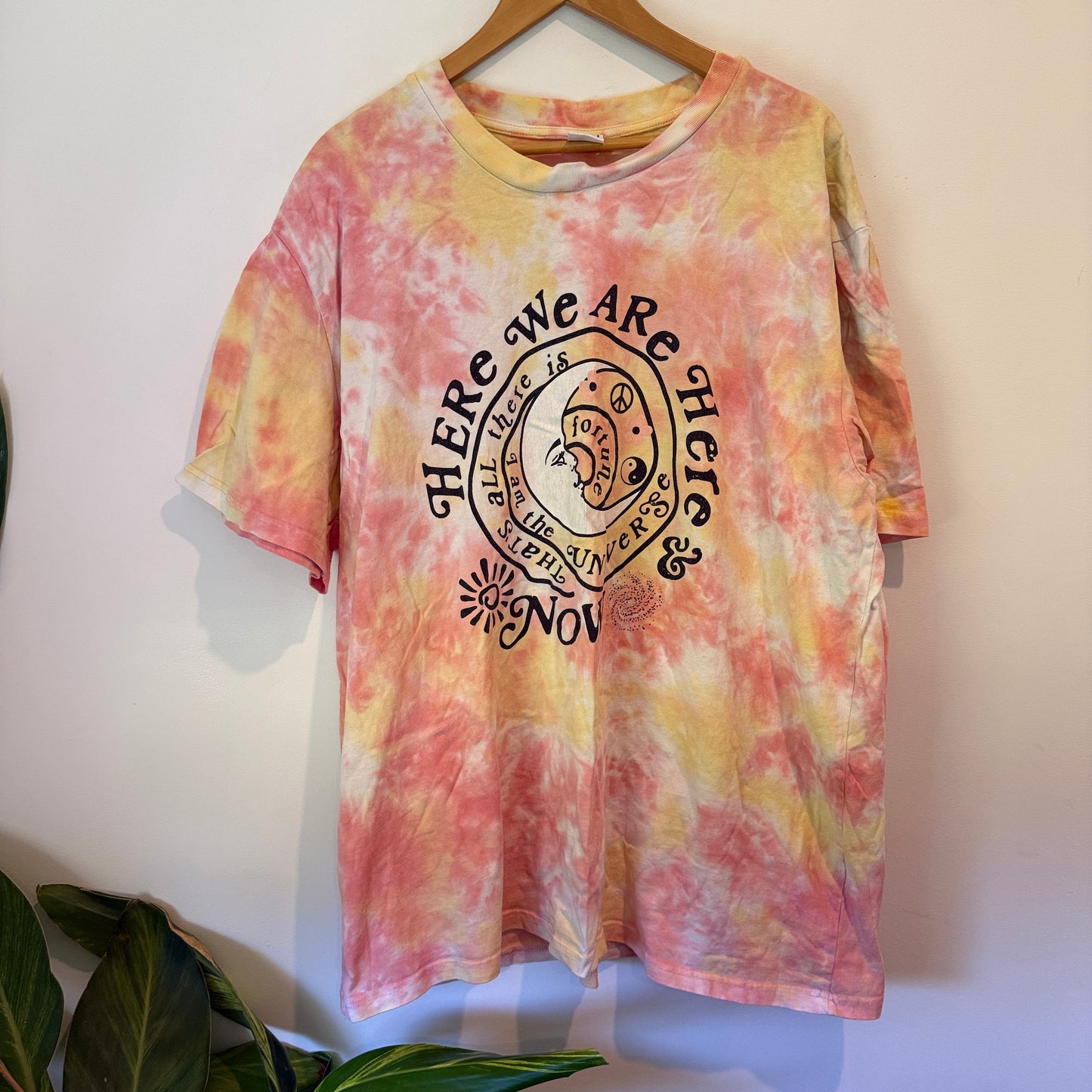Absent Size 4XL Tie-Dye T-Shirt
