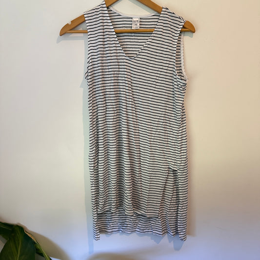Now Size 10 Striped Sleeveless Tunic