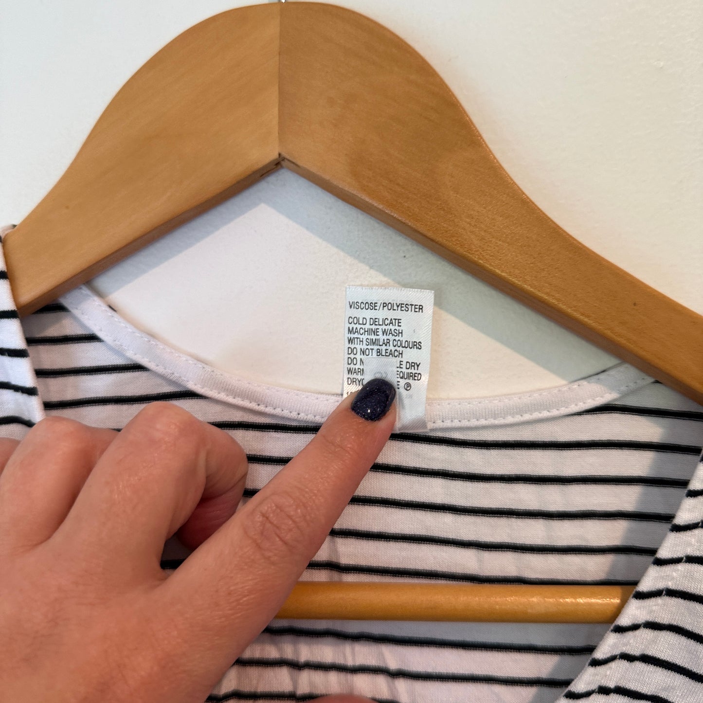 Now Size 10 Striped Sleeveless Tunic