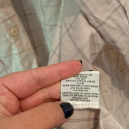 Chisel Size M Short-Sleeve Button-Down Shirt