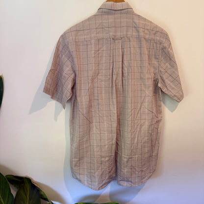 Chisel Size M Short-Sleeve Button-Down Shirt