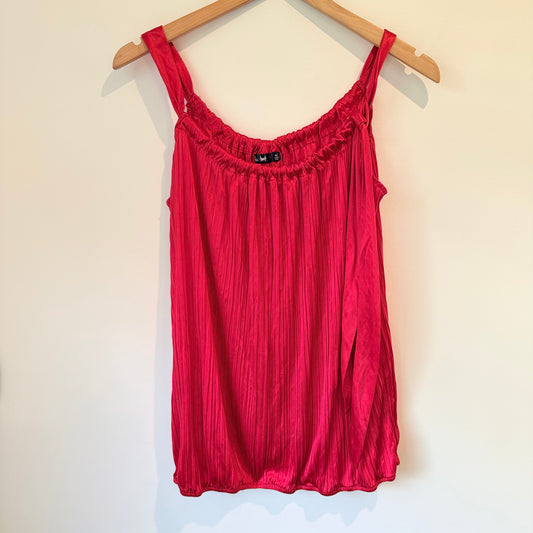 Chicabooti Size L Gathered Neck Singlet Top