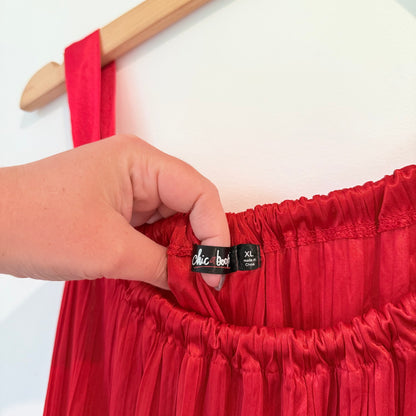 Chicabooti Size L Gathered Neck Singlet Top