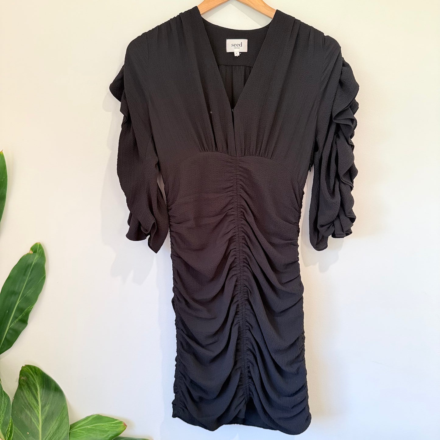 Seed Heritage Size 8 Rouched Dress