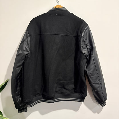 JB's Wear Varsity Jacket Black - Size XL