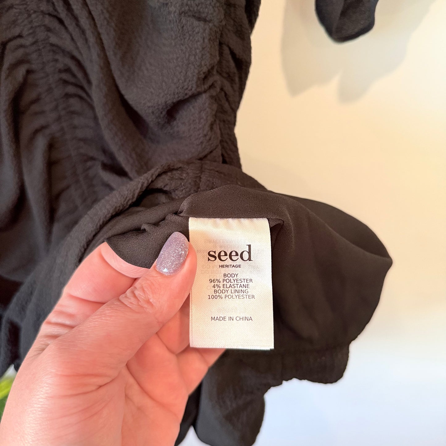 Seed Heritage Size 8 Rouched Dress