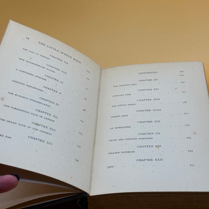 The Little White Bird by J. M. Barrie (1902 FIRST EDITION)