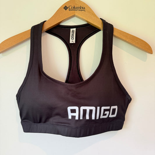 Amigo Athletica Sports Bra Black Size 8