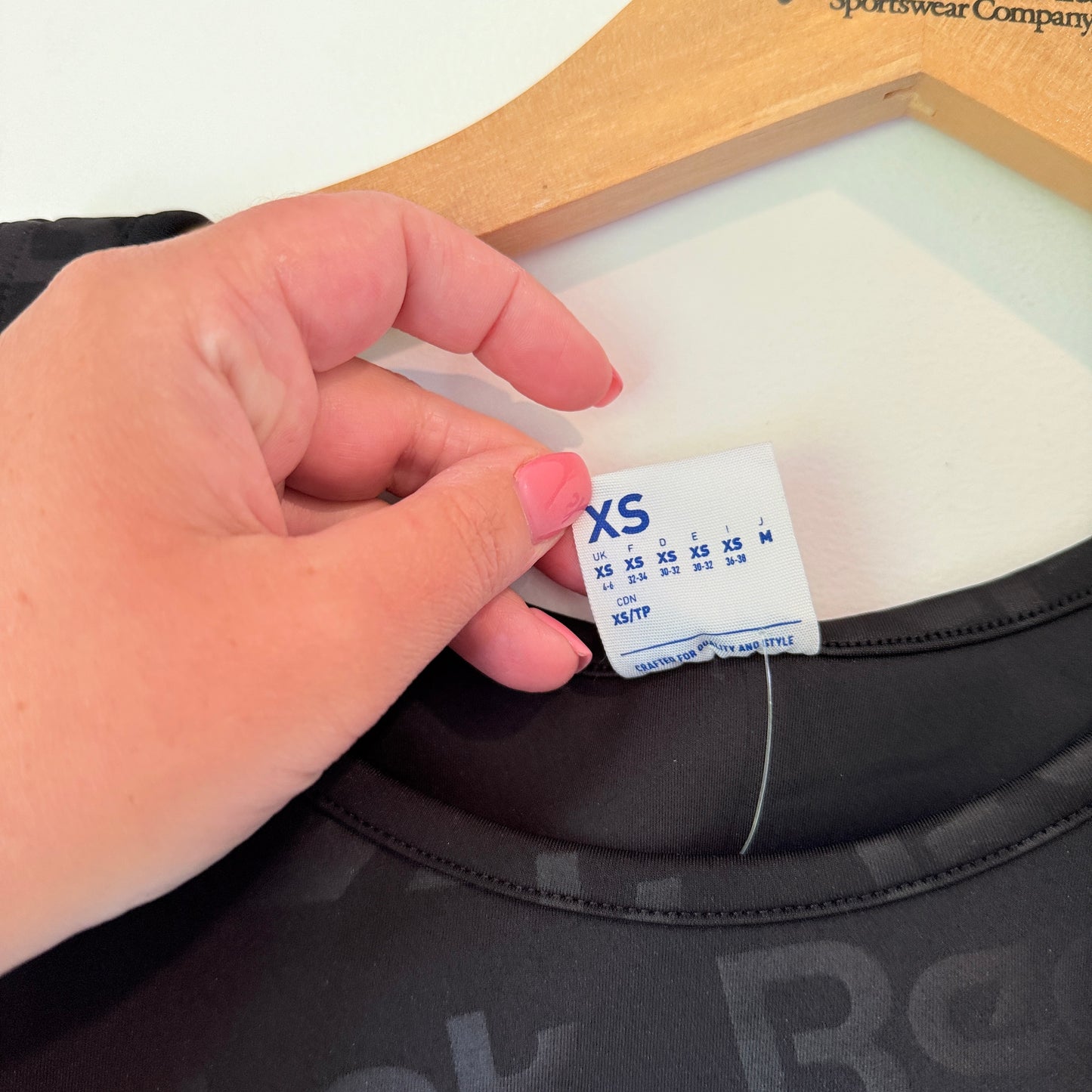 Reebok Fitness Crop Top Black Size XS