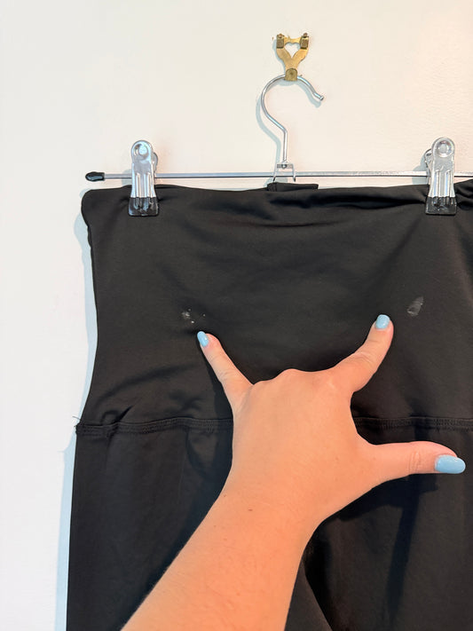 Shein High Waist Tummy Trimmer Leggings Black - Size S