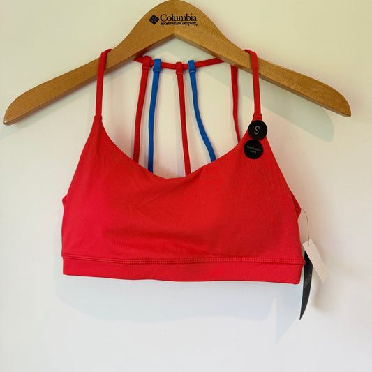 Cotton On Body Essential Strappy Sports Crop Paprika Red Size S