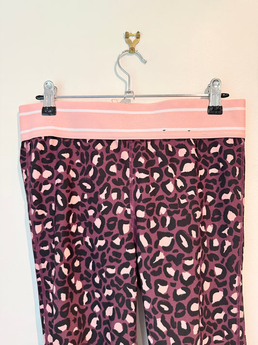 Cotton On Body Leopard Print Leggings Pink - Size L