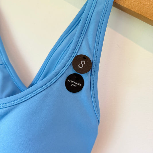 Cotton On Body Workout Cardio Crop Crystal Seas Size S