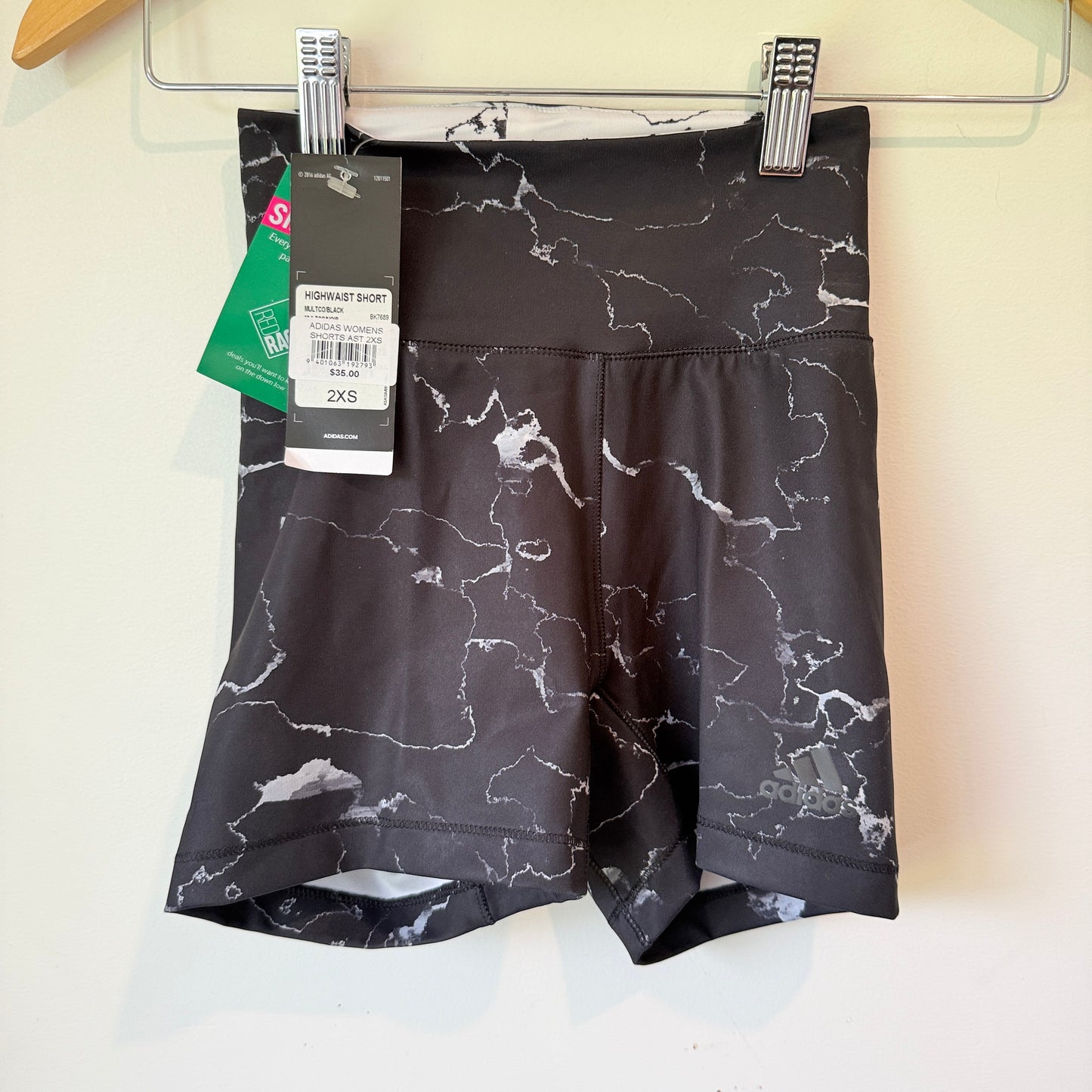 Adidas Highwaist Short Multco Black Size 2XS