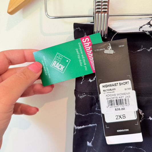 Adidas Highwaist Short Multco Black Size 2XS