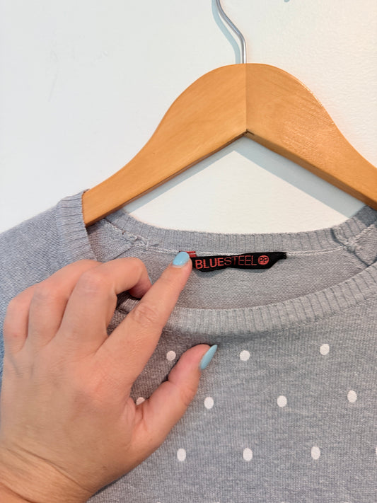 Bluesteel U/Arm to U/Arm 42cm Crewneck Sweater