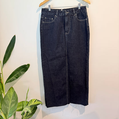 Glassons Dark Denim Maxi Skirt – Size 10