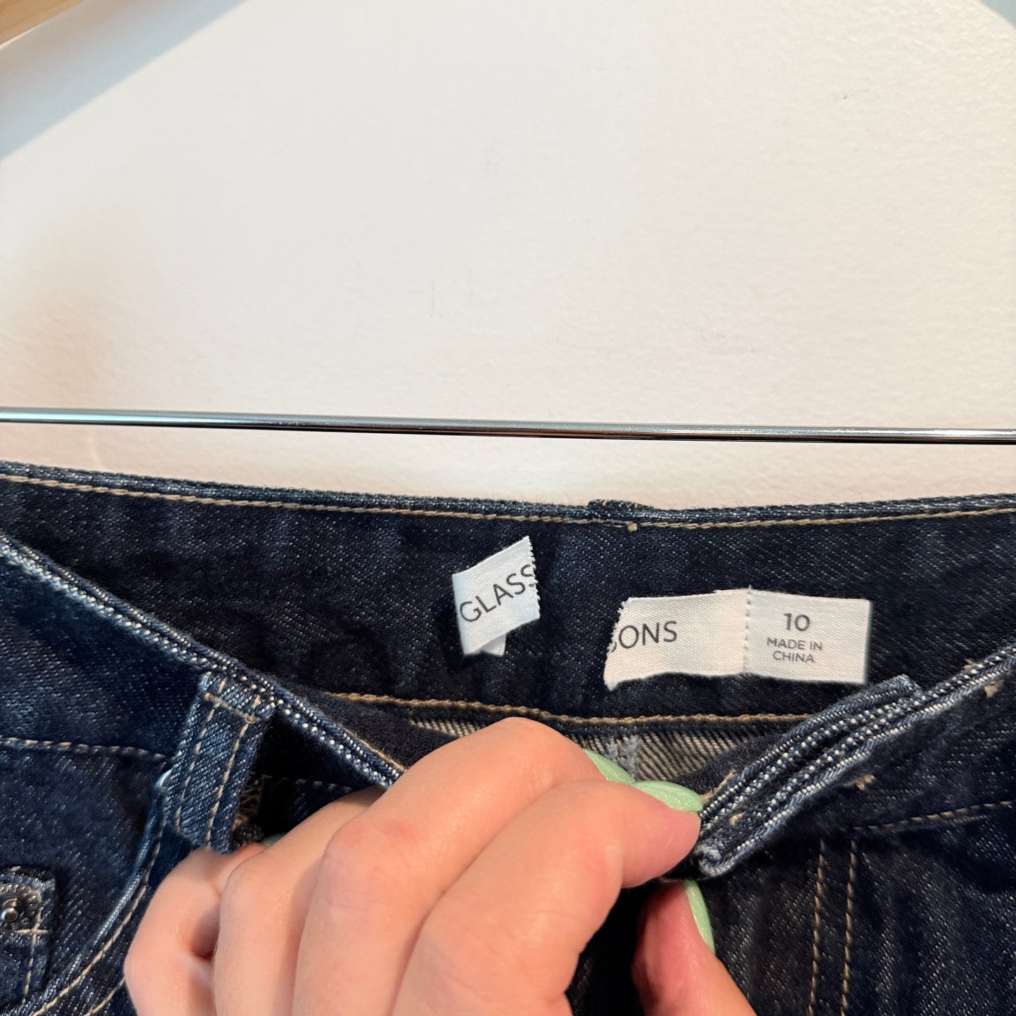 Glassons Dark Denim Maxi Skirt – Size 10